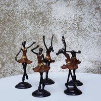 Burkina Ballet Dancer - Arms to Side Up and Down