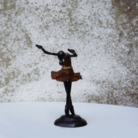 Burkina Ballet Dancer - Arms Up & Head Back