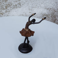 Burkina Ballet Dancer - Arms Up & Head Back