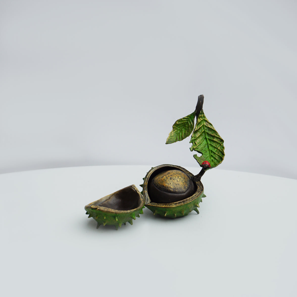 Large Conker with Ladybird