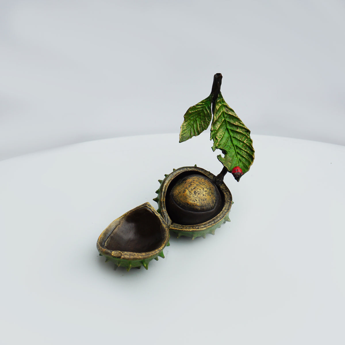 Large Conker with Ladybird