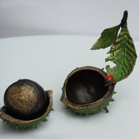 Large Conker with Ladybird