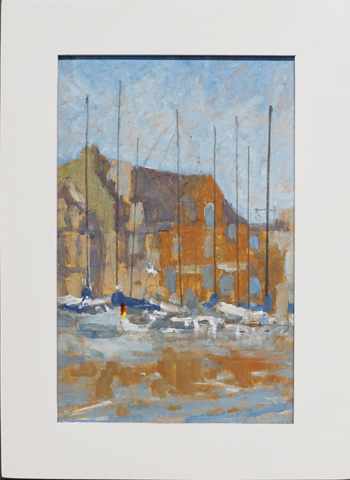 Early Evening on Cove Row, The Visitor