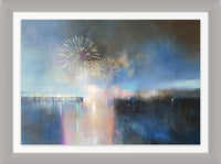 Summer Fireworks, Weymouth (Original Painting)
