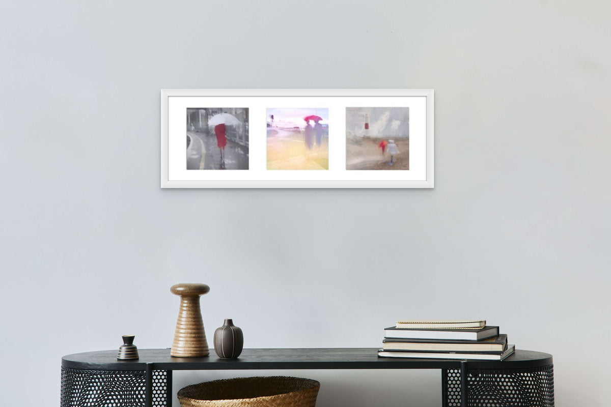 Summer Rain - Dorchester, Weymouth, Portland  (Framed Fine Art Print)