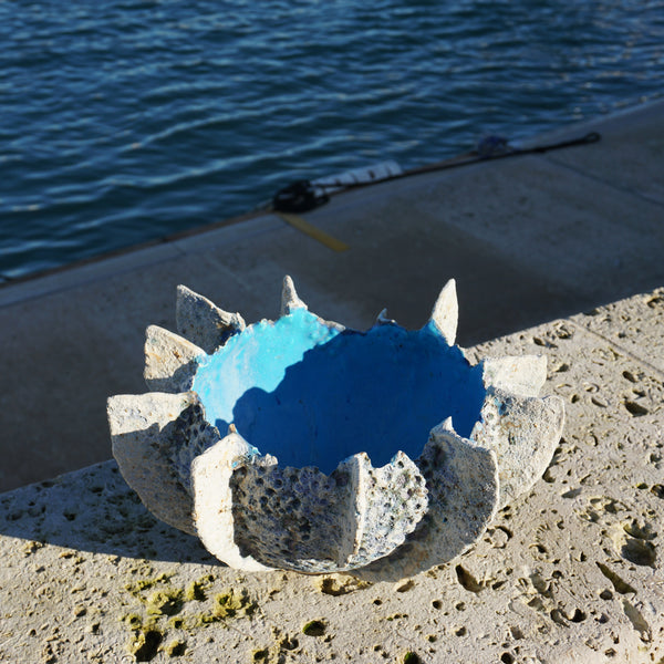 Large Ribbed Jagged Form #2