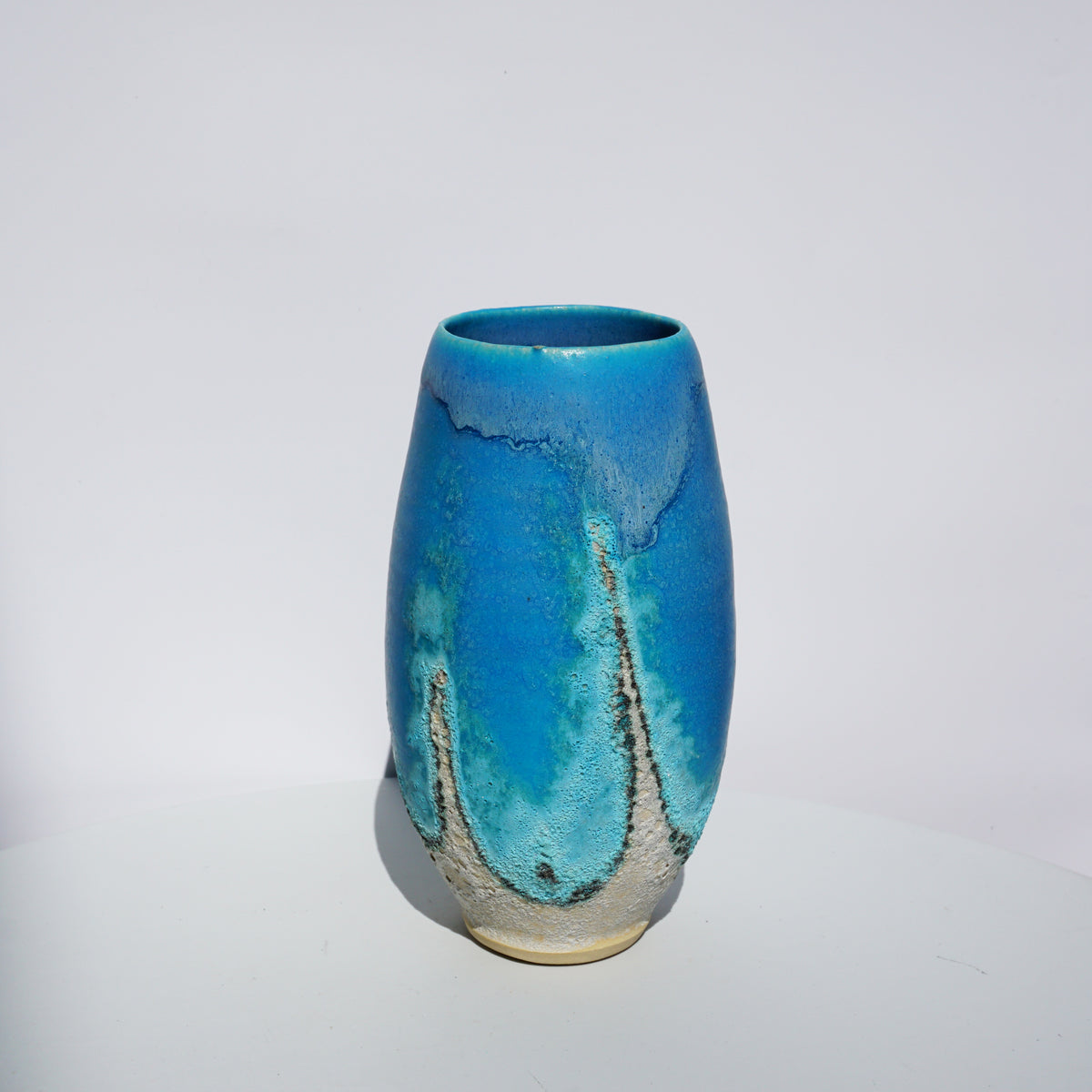 Tall Round Turquoise Form