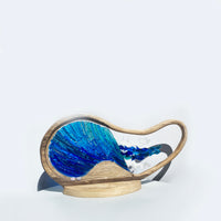 Wave in Wood Surround