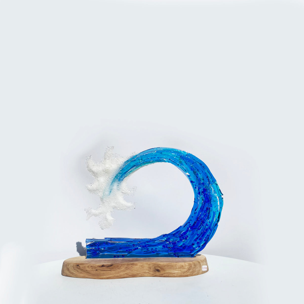 Freestanding Wave on Wood