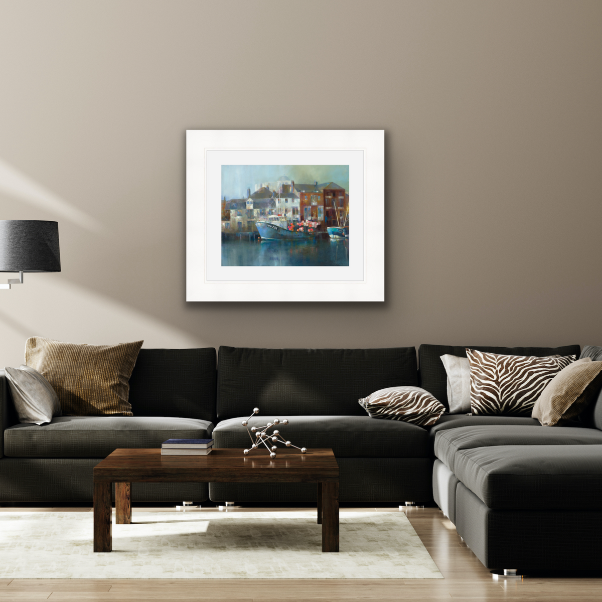 WH296 Weymouth Harbour (Framed Limited Edition Print)