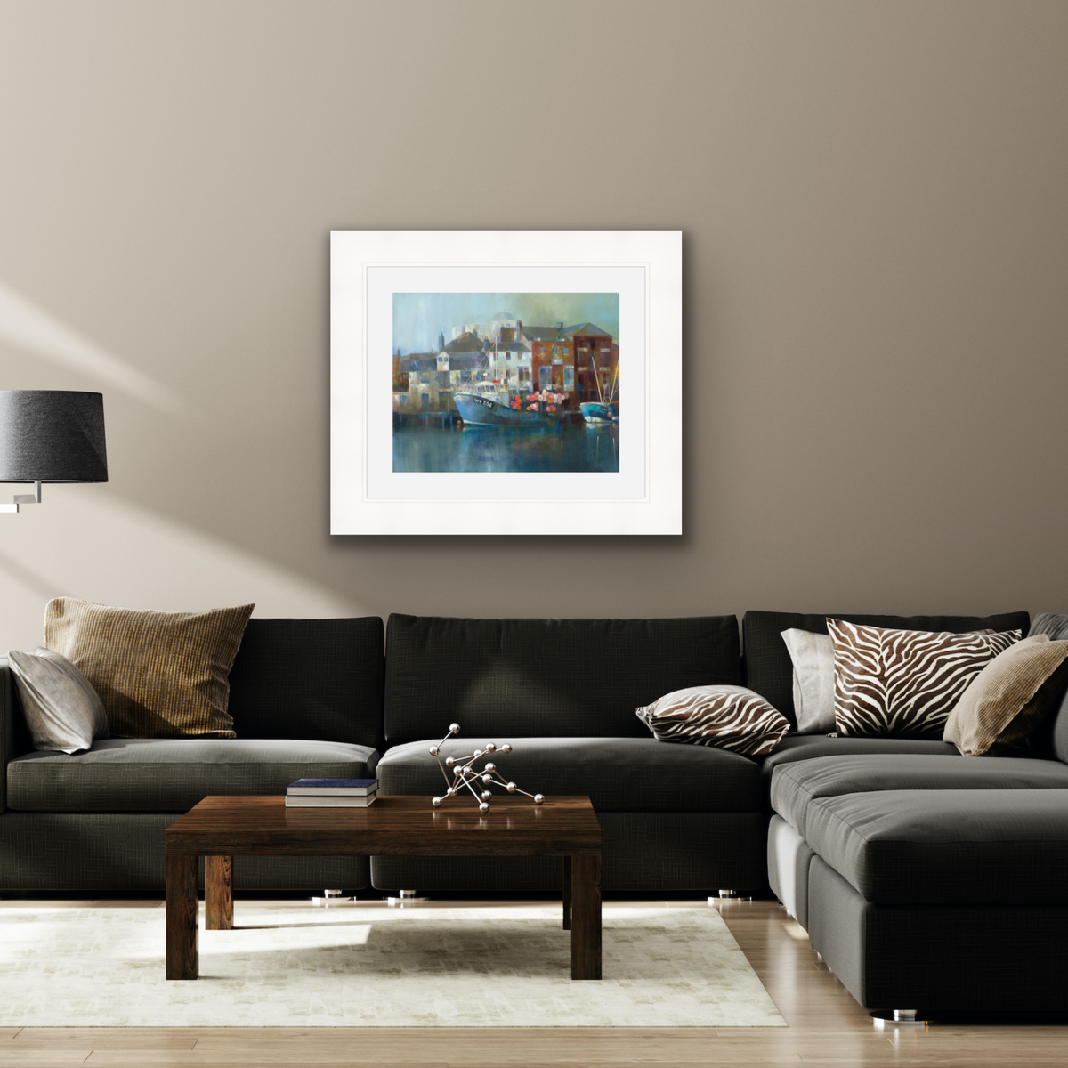 Trawler, Weymouth Harbour (Framed Limited Edition Print)