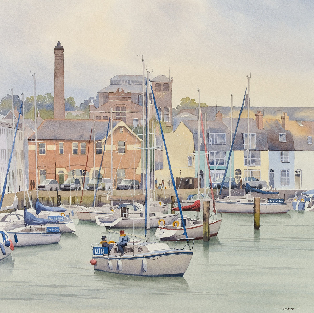 Overcast, But Perfect for Sailing