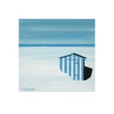 Blue Hut 30x30cm (Limited Edition Print)