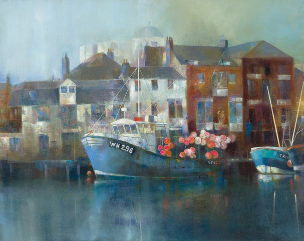 Trawler, Weymouth Harbour (Original Painting)