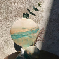 Ikebana Sculpture on Marble