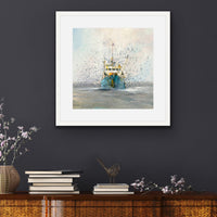 Trawling Home (Framed Limited Edition Print)