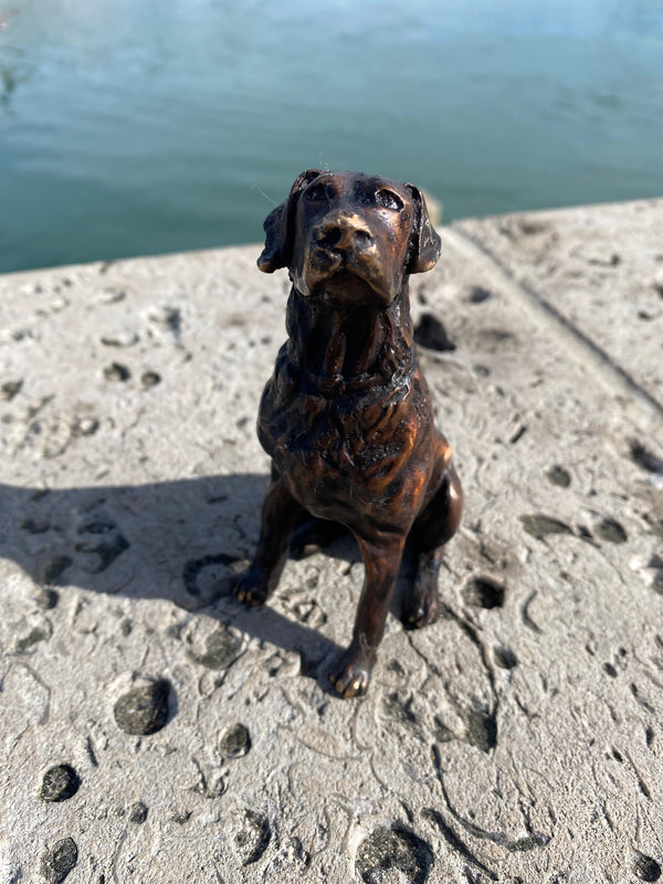 Sitting Labrador