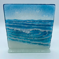 Medium Freestanding Wave Panel -Square