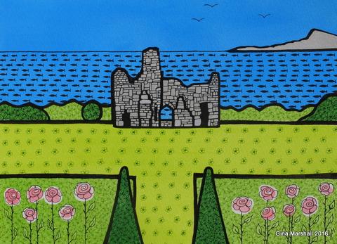 Sandsfoot Castle Gardens (Limited Edition Print)