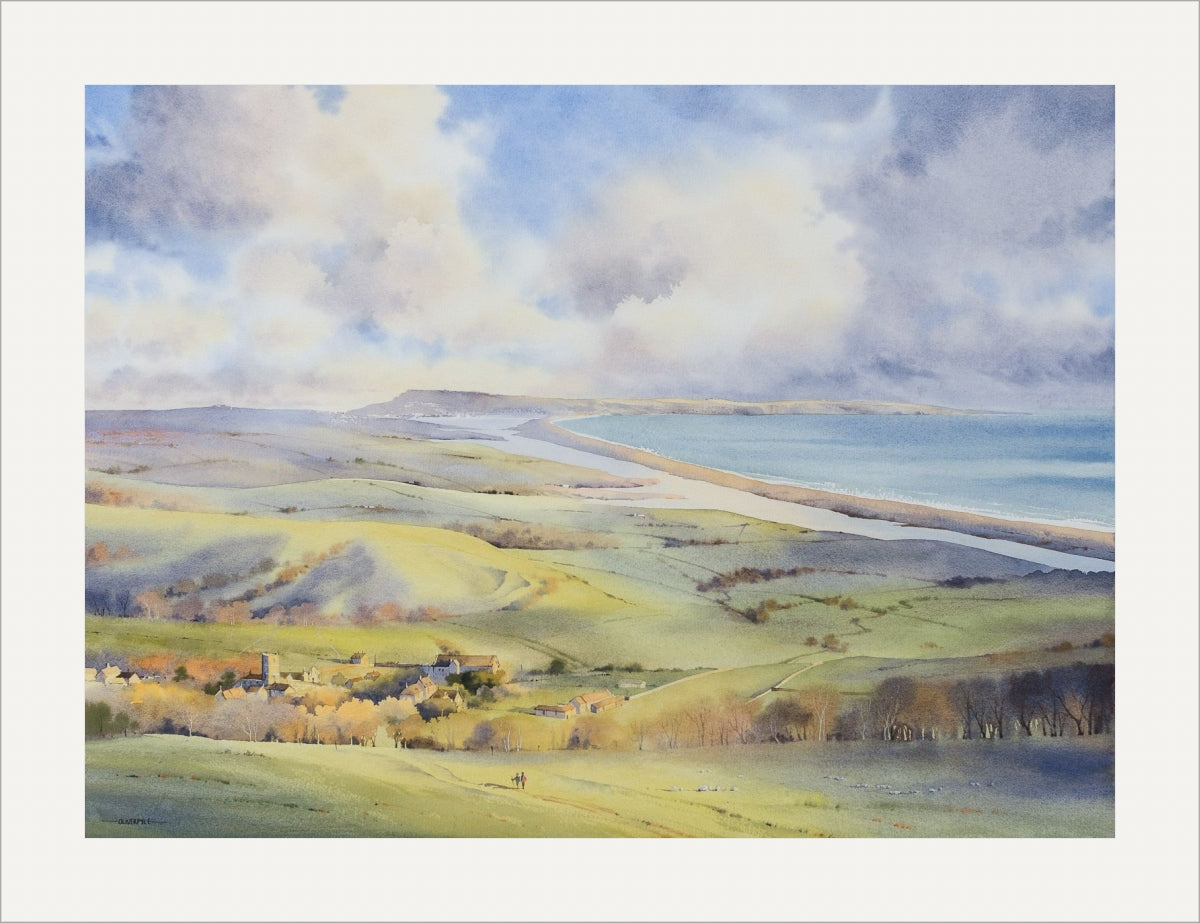 "Simply Stunning" - Coastal Views from Abbotsbury (Limited Edition Print)