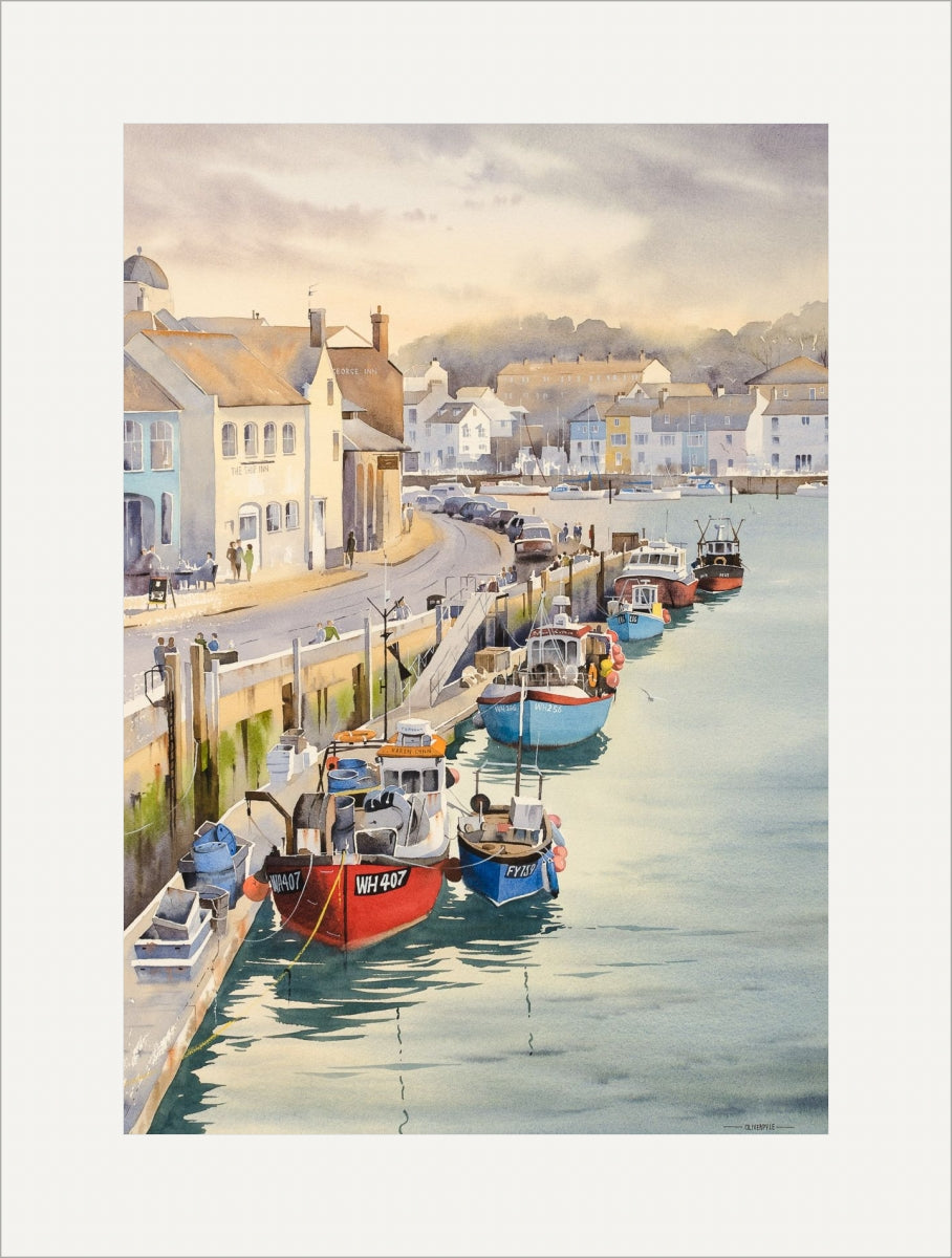The Old Harbour From Town Bridge (Limited Edition Print)