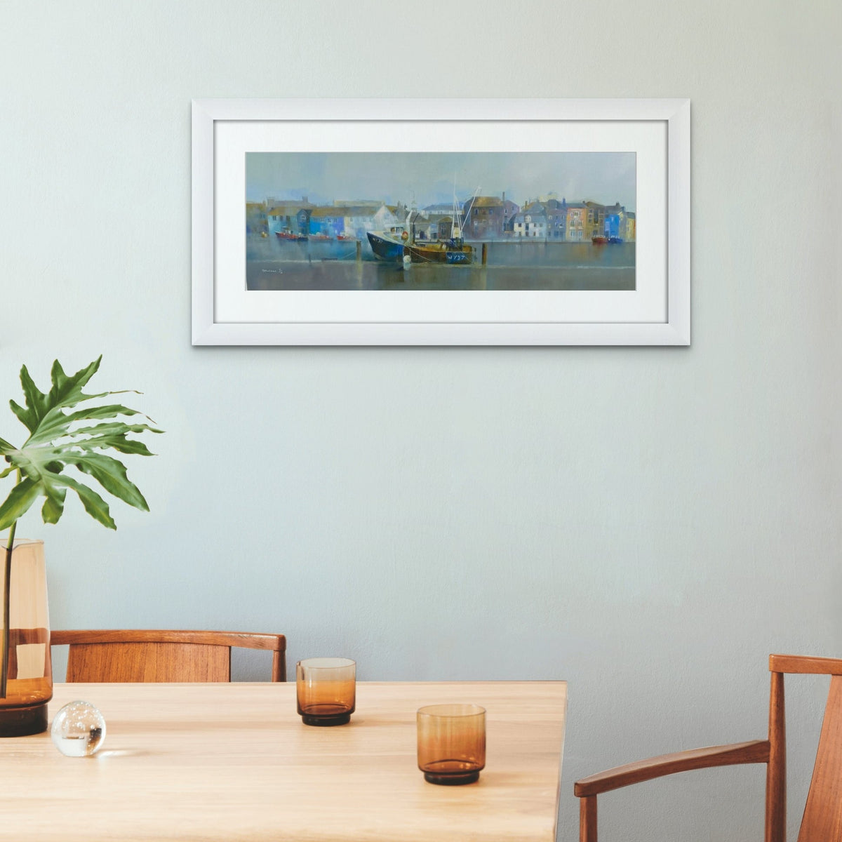 WY37 - Weymouth Harbour (Framed Limited Edition Print)