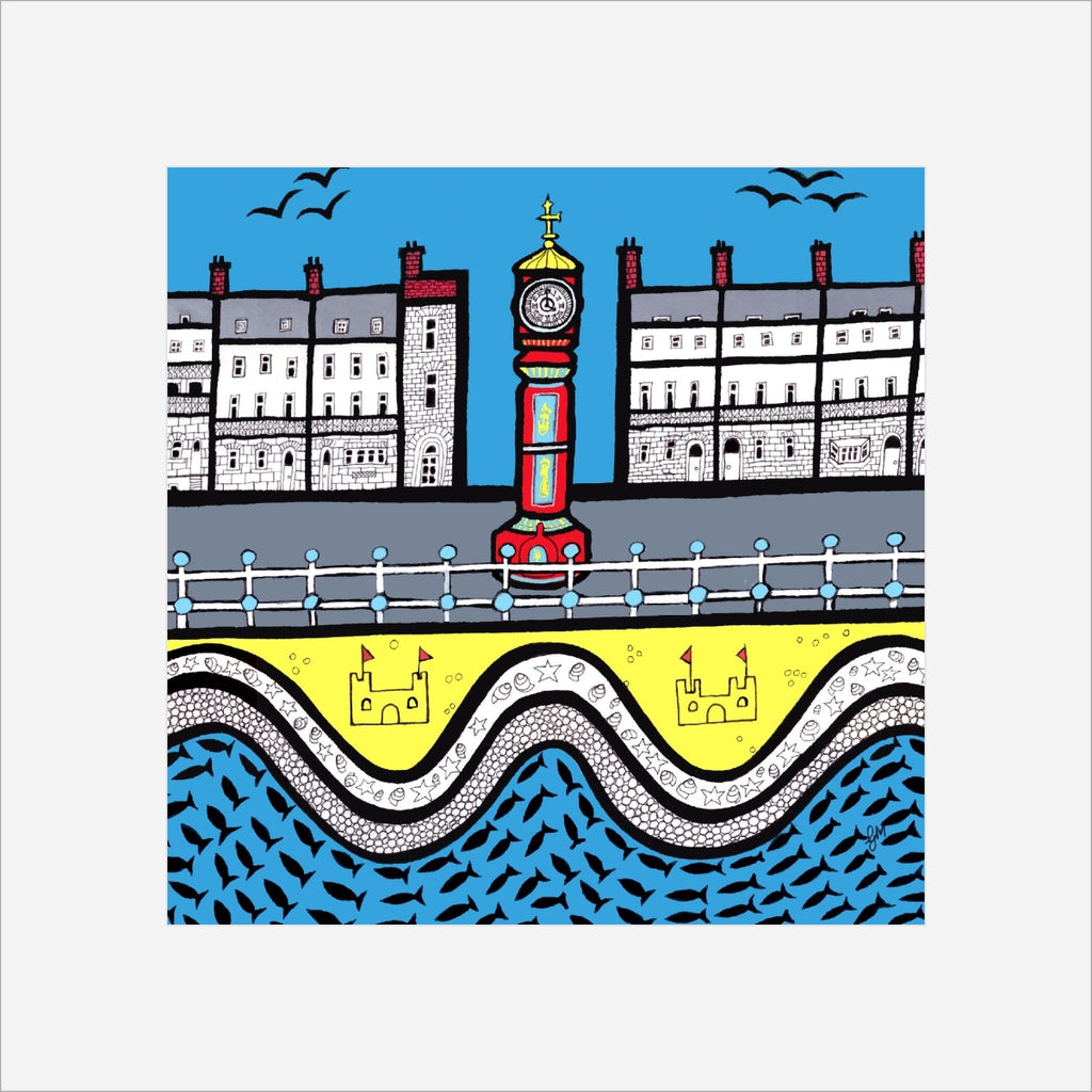 The Jubilee Clock, Weymouth (Limited Edition Print) Cove Gallery Weymouth