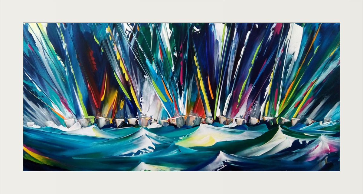 A Cracking Finish! (Limited Edition Print)