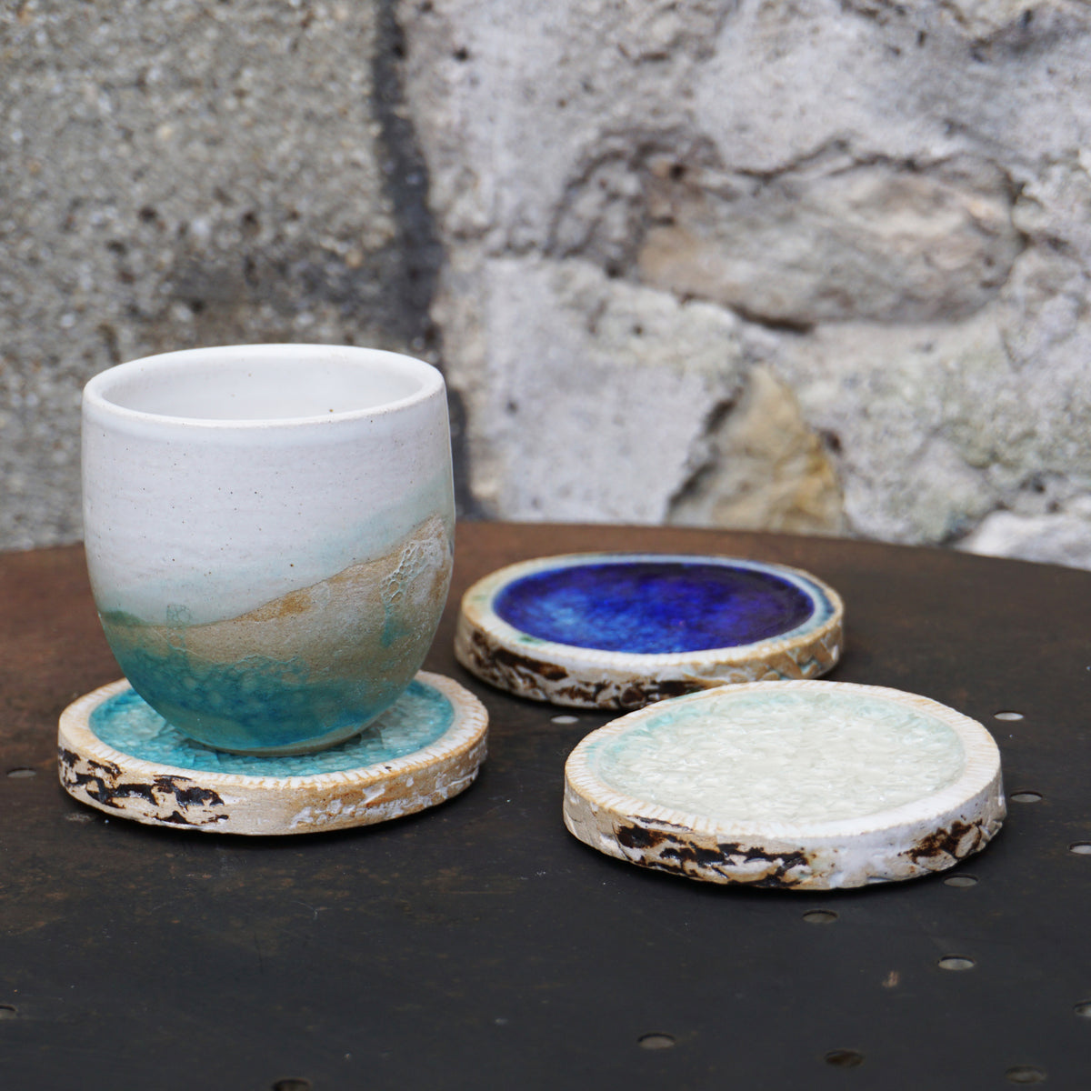 Stoneware Coasters - Small