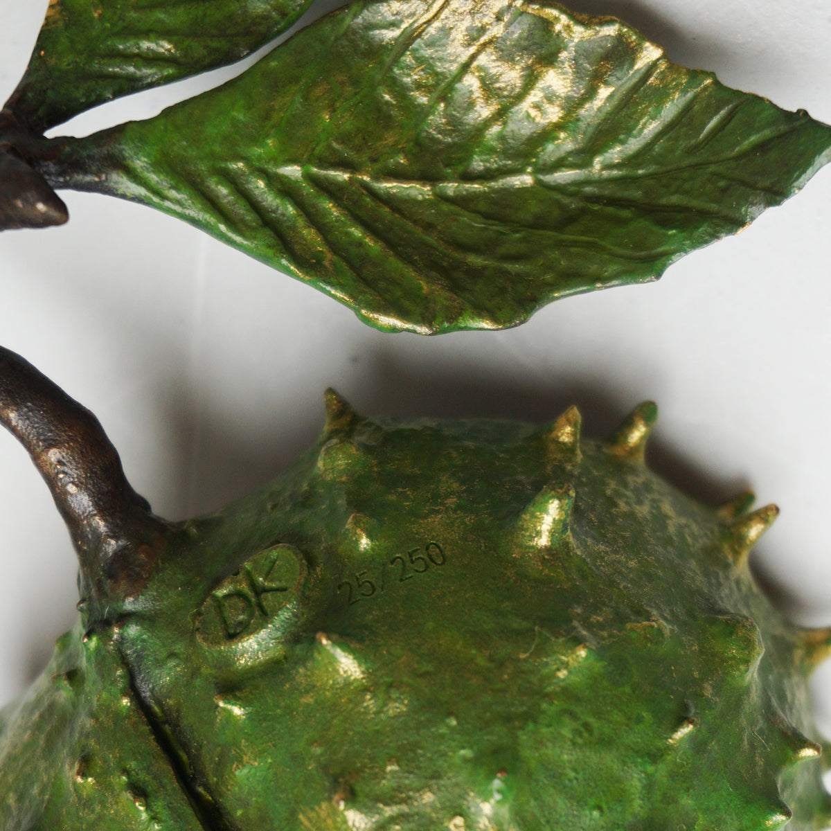 Conker - Hand-Painted Bronze