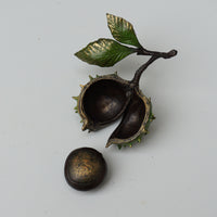 Conker - Hand-Painted Bronze