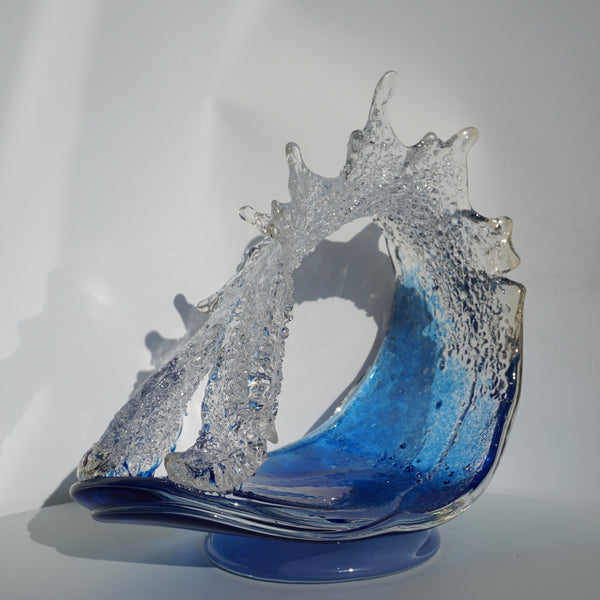 Crest Wave - Large Double - Blue