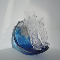 Crest Wave - Large Double - Blue