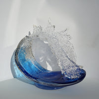 Crest Wave - Large Double - Blue