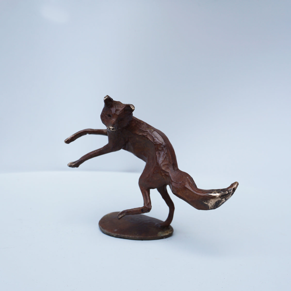 Fox Leaping