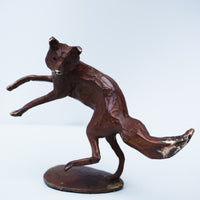 Fox Leaping