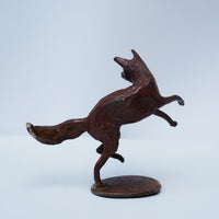 Fox Leaping