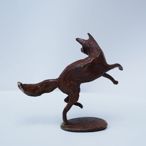 Fox Leaping