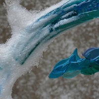 Glass Wave With Fish