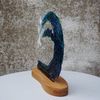 Glass Wave With Fish