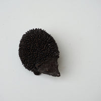 Hedgehog Walking  - Solid Bronze
