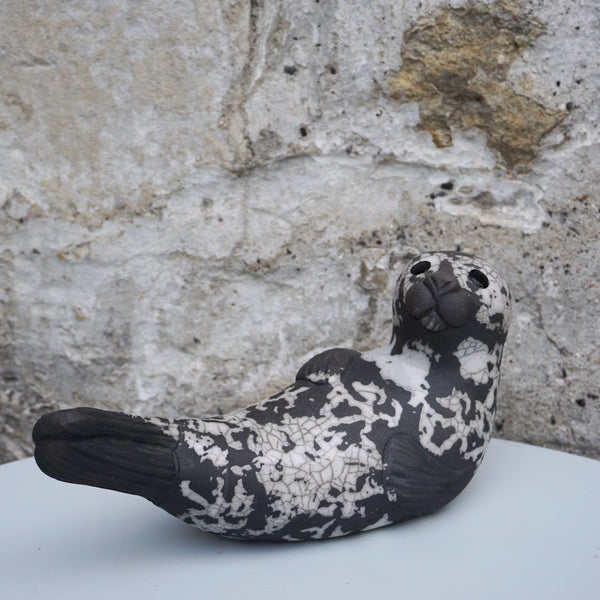 Grey Seal on Back - Large