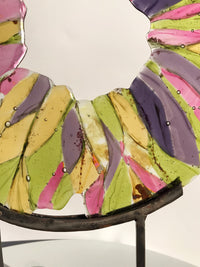 Fused Glass Ammonite