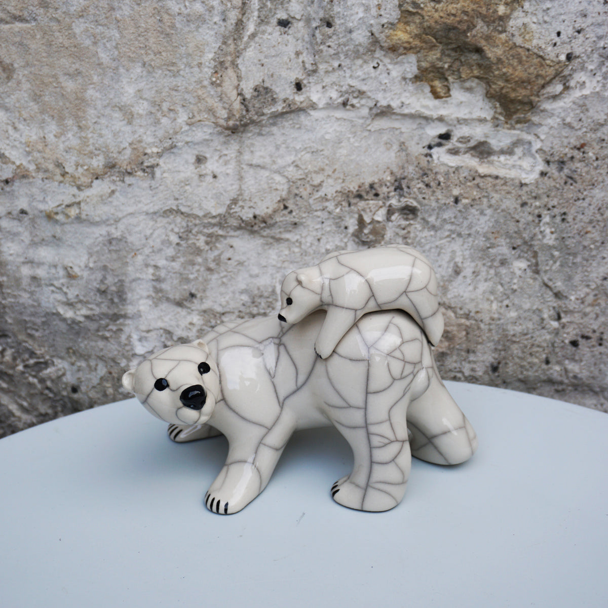 Polar Bear - Mother & One Cub
