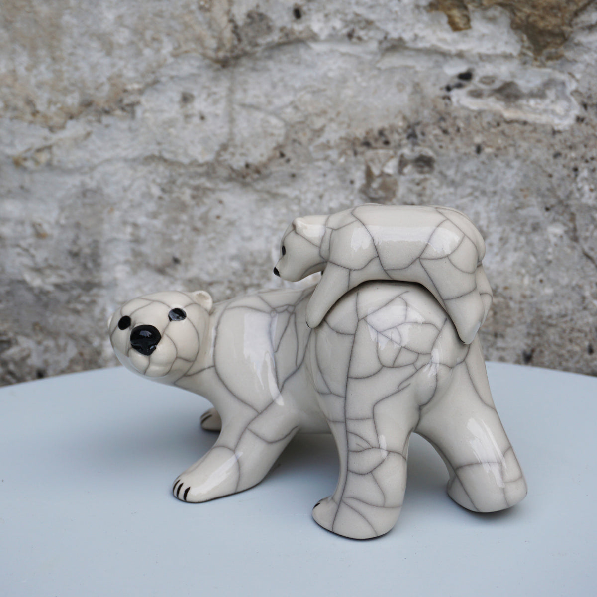 Polar Bear - Mother & One Cub