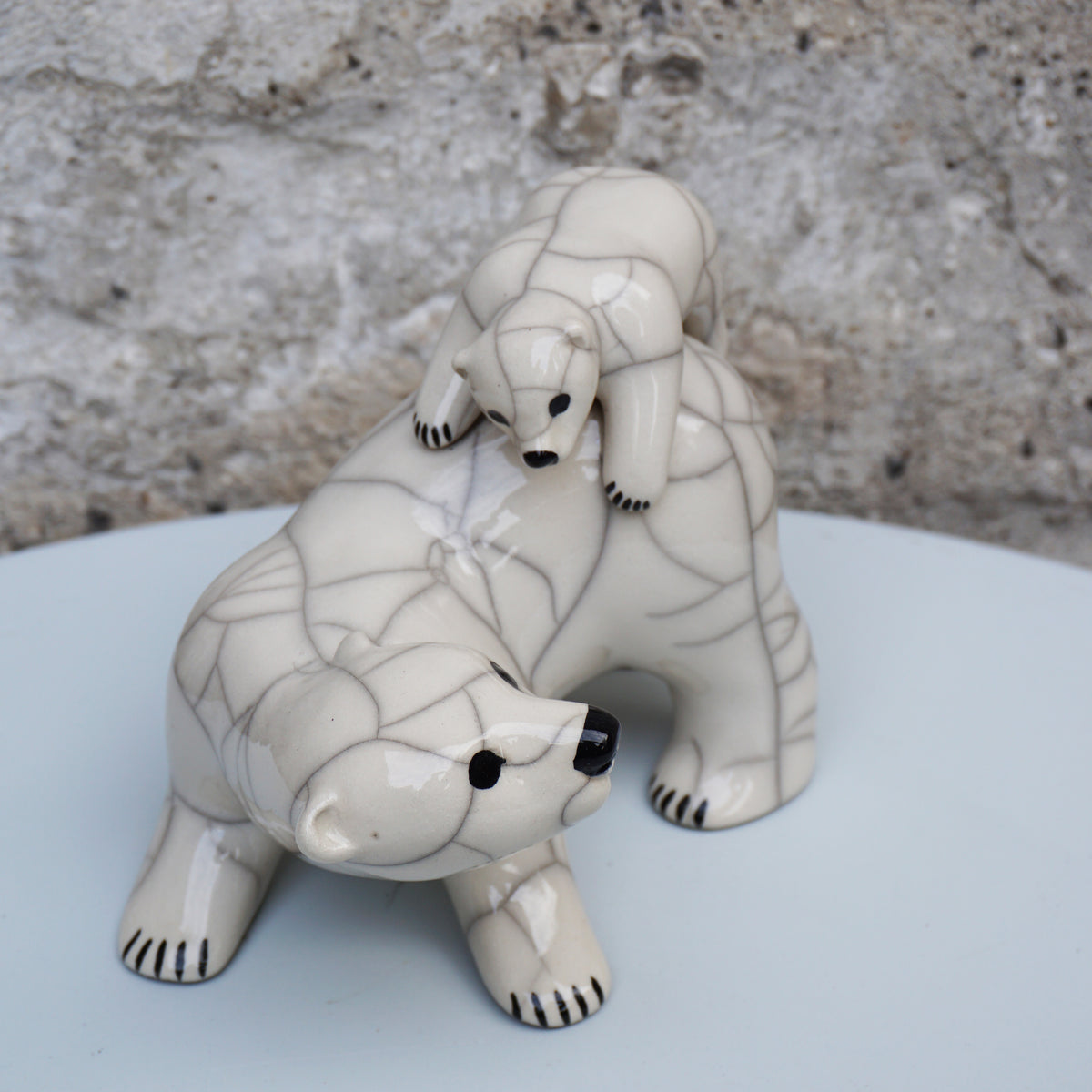 Polar Bear - Mother & One Cub