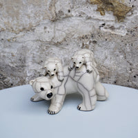 Polar Bear - Mother and Two Cubs