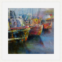 Rusty Fishing Boats (Framed Limited Edition Print)