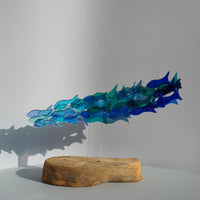 Shoal of Fish in Wood (Small)