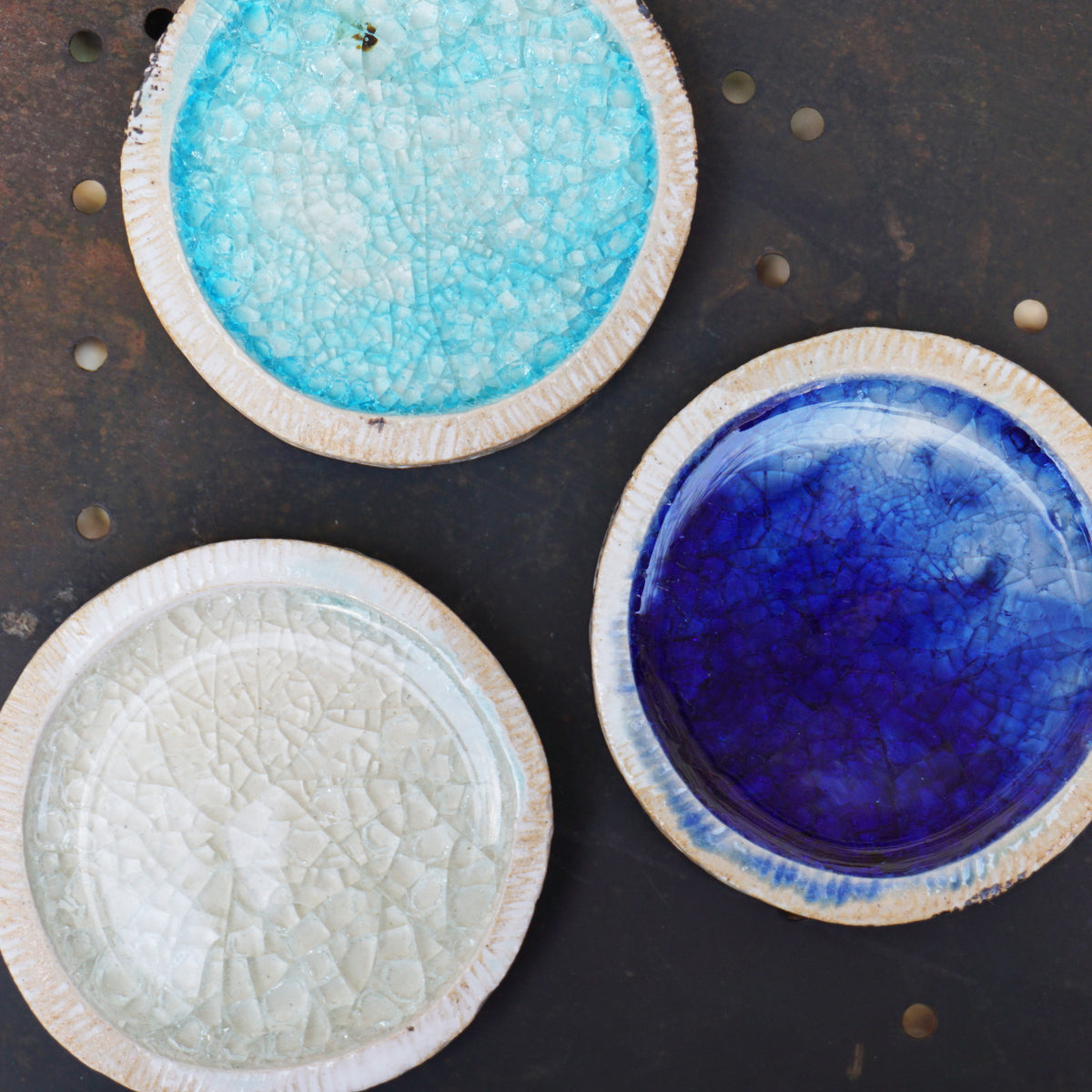 Stoneware Coasters - Small